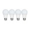 4Pk - Satco 9.5w A19 LED Frosted 2700K Medium Base 220 deg. Beam Angle 120v
